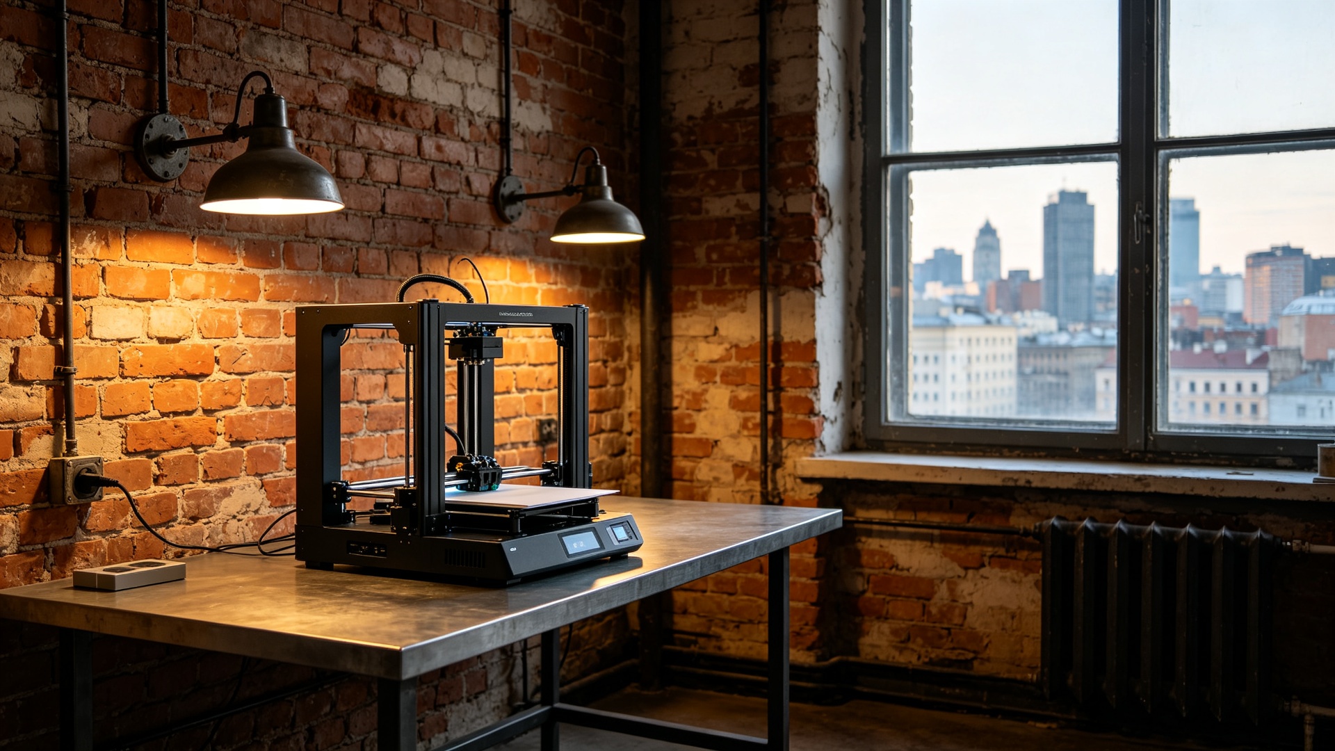 An Eastern European industrial loft — the region offers the lowest startup and operating costs in the EU.