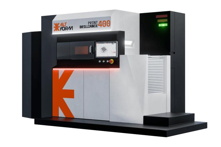 AltForm Print Brilliance 400 four-laser metal 3D printer