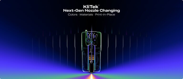 Creality KliTek next-gen nozzle changing system banner