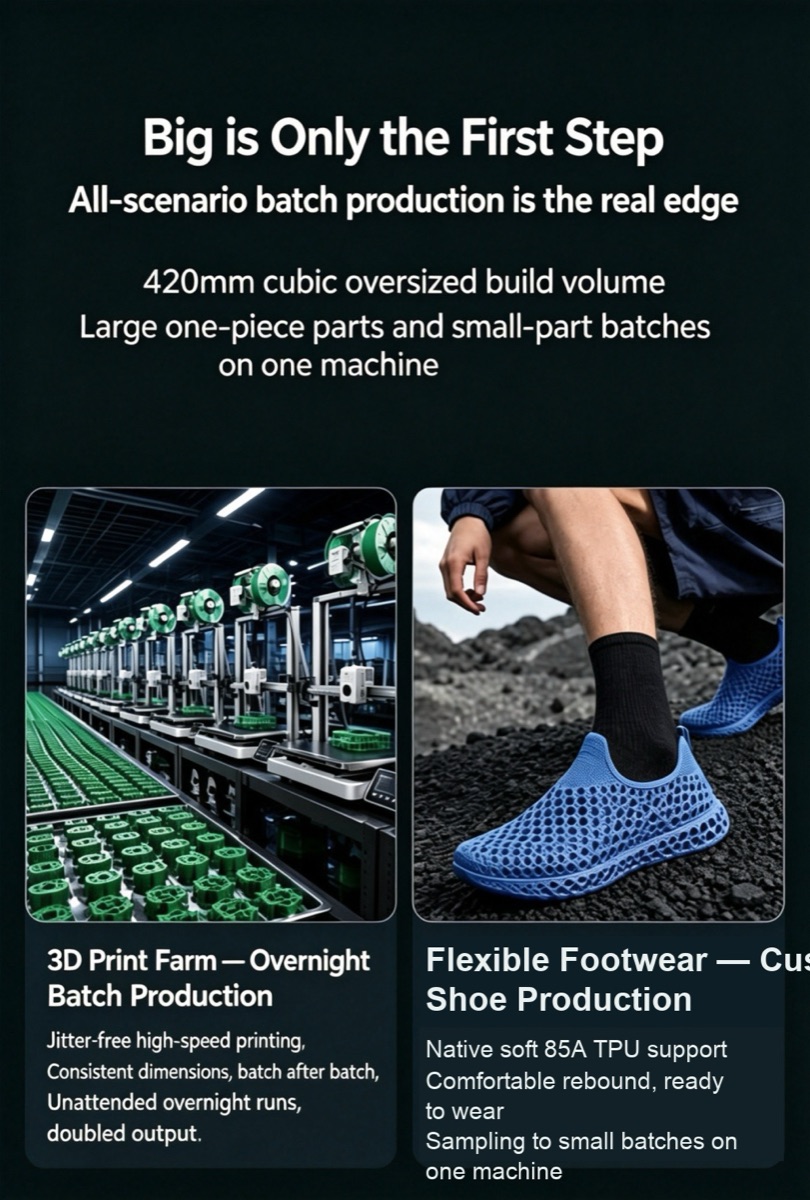 Ender-3 V3 Mega in a maker workspace
