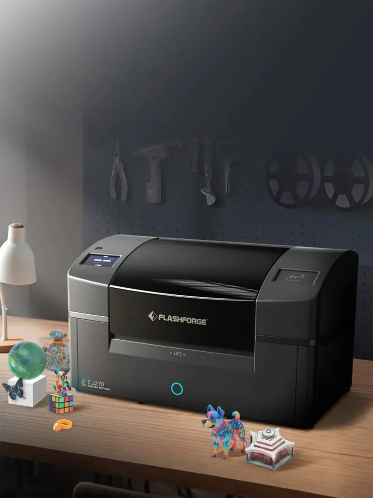 Flashforge CJ270 desktop full-color 3D printer front view