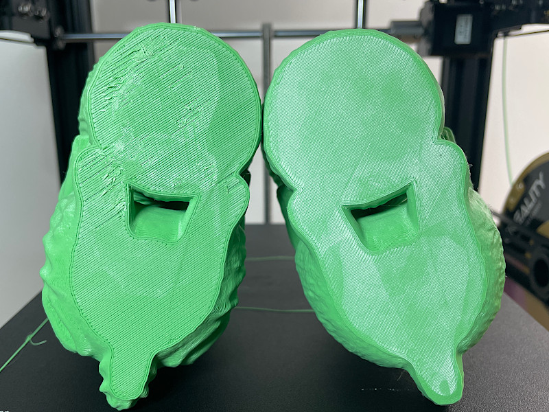 Good vs bad first layer and layer bonding comparison