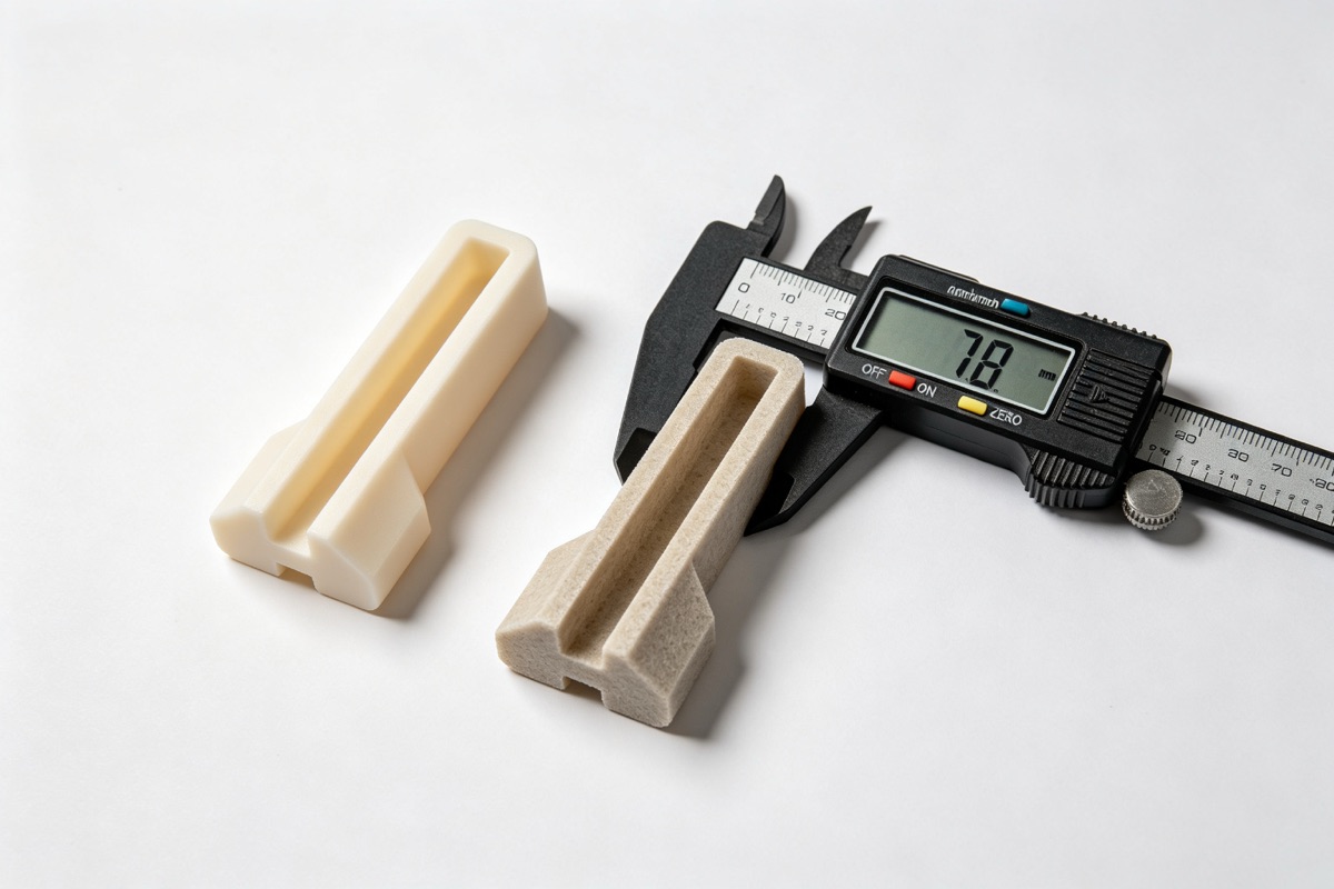 Virgin PLA vs recycled PLA 3D printed parts comparison