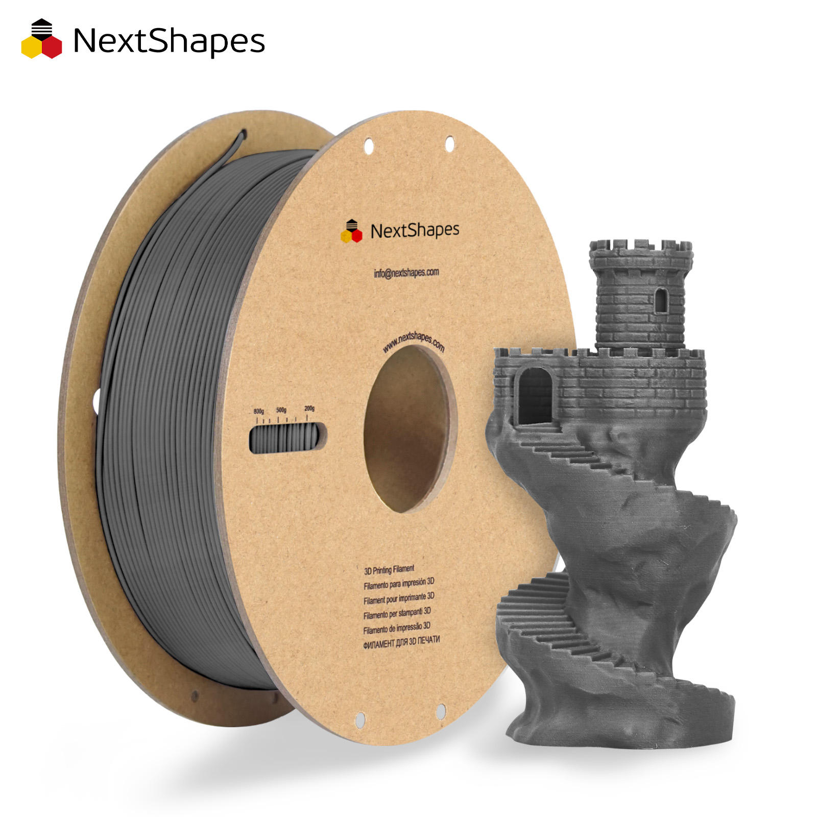 NextShapes Matte PLA: Budget Wholesale Filament for Print Farms and Makerspaces