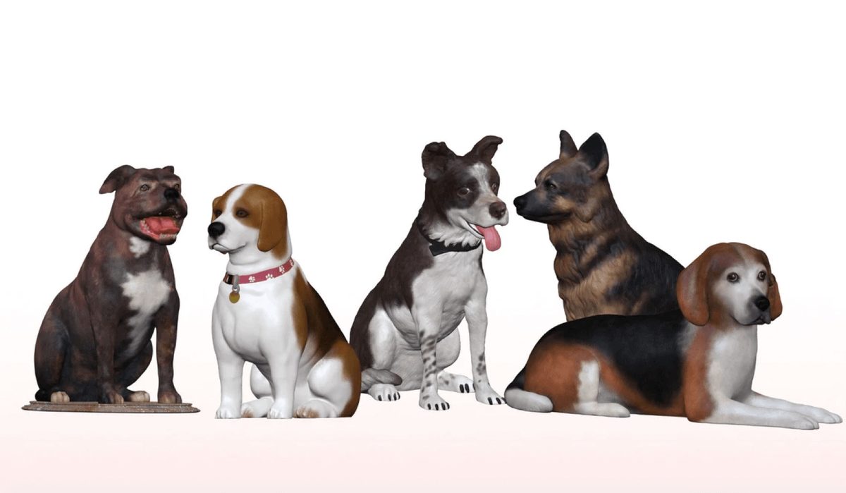 Collection of custom pet figurines from My3DSelfie