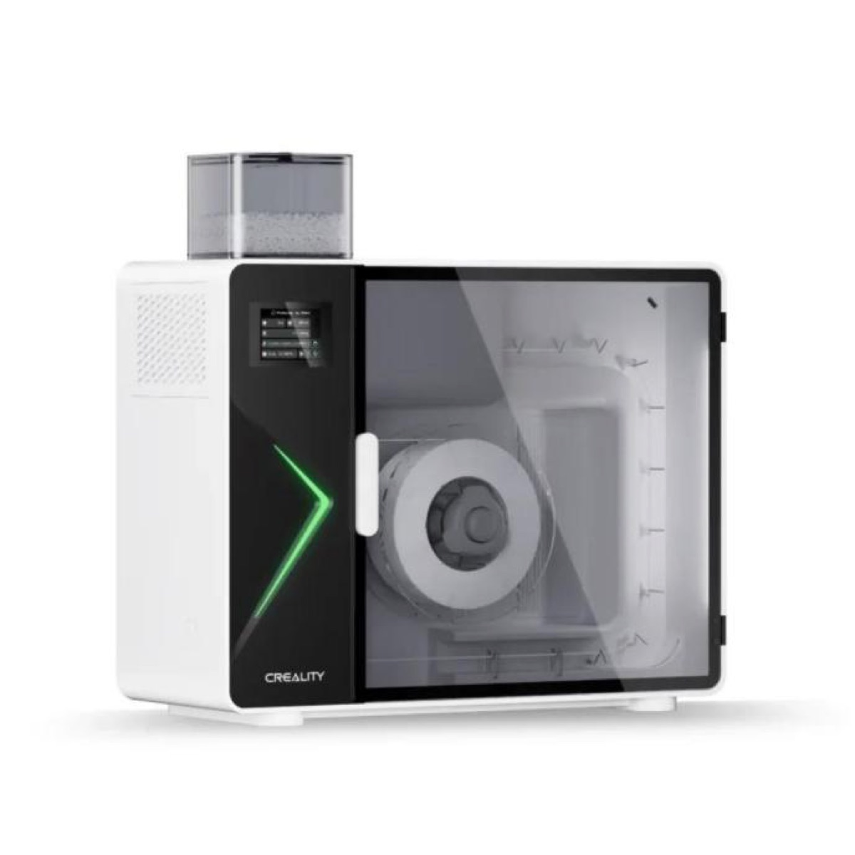 Creality Filament Maker M1 with pellet hopper