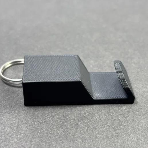3D printed keychain phone stand product